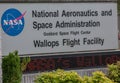 NASA Wallops Flight Facility in Virginia Royalty Free Stock Photo